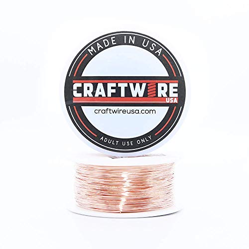 Solid Bare Copper Wire Round,Bright,Dead Soft,150 Feet 28 Gauge (Choose 25 to 100 Ft,10 to 30 Ga.),28 Gauge-150 Feet Spool - size: 28 Gauge - 150 Feet Spool