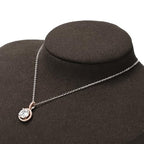 Microfiber Jewelry Bust Display Necklace Pendant Stand for Showcase (Brown) - color: Brown