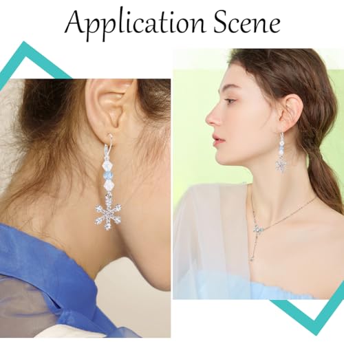 SUNNYCLUE 1 Box 40Pcs 925 Sterling Silver Plated Leverback Earring Findings French Leverback Earring Hooks Lever Back Earwire Leverbacks for Jewelry Making Accessories DIY Dangle Earrings Supplies - color: 1 Box 40pcs 925 Sterling Silver Plated Leverbacks