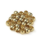 60 Pcs Gold Plated Stainless Steel Round Spacer Beads 4mm Hole, Seamless Loose Beads for DIY Bracelet Necklace Jewelry Making Findings 7mm - color: gold, size: 7*4mm