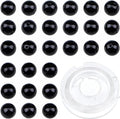 Bymitel 4mm Natural Onyx Black Agate Round Beads Gemstones Genuine with 200pcs DIY Jewelry Making Unisex (4mm 200pcs, Black Onyx)… - color: Black Onyx, size: 4mm 200pcs