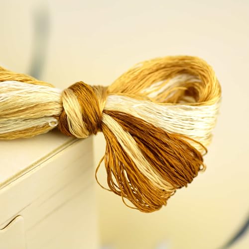 Natural 100% Mulberry Handmade Embroidery Silk Thread Silk Floss (36) - color: 36