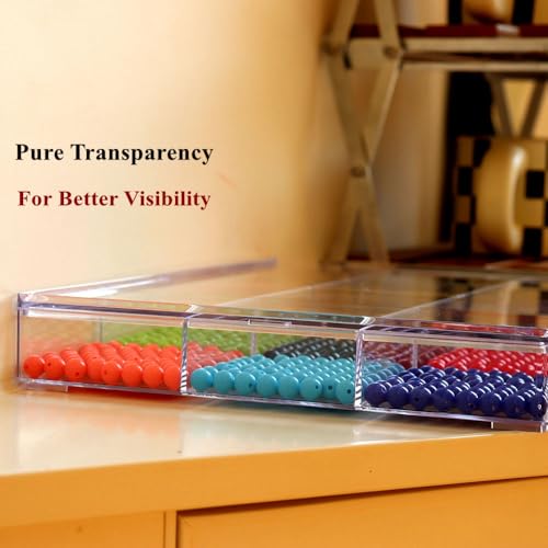 Fixed 12 Grids Clear Plastic Storage Box with Detached Lid, Transparent Organizer Case for Bead, Button, Jewelry, Sewing Kit, DIY Accessories, Dental Supplies, Small Parts