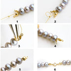 100 Pcs 18K Gold Crimp Beads for Jewelry Making - 4mm Crimp Bead Covers, Knot Covers for Jewelry Making, Knot Covers Clamshell Fold-Over Bead Covers for DIY Bracelets Necklaces - color: Gold