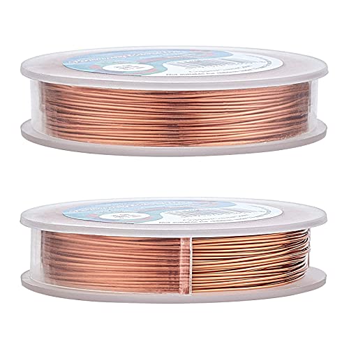 BENECREAT 21-Gauge Tarnish Resistant Copper Wire for Beading Craft, 65-Feet/21-Yard - color: Copper, size: 21-Gauge(65-Feet/22-Yard)