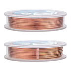 BENECREAT 21-Gauge Tarnish Resistant Copper Wire for Beading Craft, 65-Feet/21-Yard - color: Copper, size: 21-Gauge(65-Feet/22-Yard)