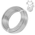 YEQIN 12 Gauge Aluminum Wire, 105 Feet 2mm Bendable Metal Craft Wire for Sculpting, Armature, Jewelry Making, Floral Making, Doll Making, Modelling, Crafting, Bonsai Training (Silver) - color: Silver