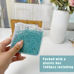 Natural Turquoise Seed Beads 4mm 1400pcs Small Stone Abacus Loose Rondelle Space Beads Bulk for Necklaces, Bracelets, Hair, Keychains, Lanyards, Garland & DIY Crafts-Adult Crafting - color: Turquoise Abacus