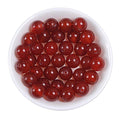Natural Stone Beads 4mm Red Agate Gemstone Round Loose Beads Crystal Energy Stone Healing Power for Jewelry Making DIY,1 Strand 15" - color: Red Agate, size: 4MM