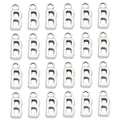 PATIKIL Letter Charm, 50pcs Alphabet Initial Pendant Charm Bulk DIY for Jewelry Making Bracelets Earrings Necklace - style: B