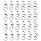 PATIKIL Letter Charm, 50pcs Alphabet Initial Pendant Charm Bulk DIY for Jewelry Making Bracelets Earrings Necklace - style: B