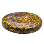 Amazing Gemstone Fruit Jasper Worry Stone Crystals and Healing Stones - Stress Relief Gifts - Piedra Crystal Fidget for Meditation, Relaxation - Unique Stocking Stuffers Birthday Gifts for Women, Men - color: Fruit Jasper