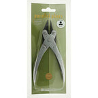 The Beadsmith Round/Flat Nose Parallel Pliers, 5.5 inches (140mm) Steel Tool for Jewelry Making, with Spring - style: Round Nose/Flat Nose - 140mm