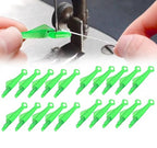 Fish Mouth Sewing Machine Loop Easy Self-Thread Quick Needle Threader - 2024 Upgrade (Green*20) - color: Green*20