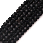 6mm Faceted Natural Black Agate Stone Beads Coin Disc Gemstone Spacer Beads for Jewelry Making DIY Bracelet Necklace - color: Black Agate
