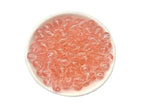 Glass Beads 6mm 140pcs Round Smooth Loose Beads for Bracelet Necklace Jewelry Making Craft DIY（6mm, 50608 Pink） - color: Pink, size: 6mm