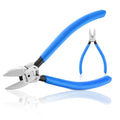 Wire Cutters Flush Cutters for Jewelry Making, Ultra-Sharp Side Cutters, CR-V Diagonal Cutters for Crafting, Flush Cut Pliers for Soft Copper Wire, Floral, Circuit Board (6" 2Pack) - size: 6" 2Pack