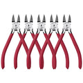 IGAN-P6 Wire Flush Cutters (Pack of 5), 6-inch Ultra Sharp and Powerful Side Cutter Clippers, Ideal Wire Snips for Handmade and Any Clean Cut Needs - size: Pack 5