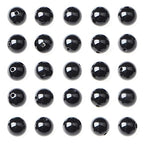 AD Beads 8mm Natural Round Loose Beads 110 Pieces, for Making 108 Mala Prayer Beads Necklace, Bracelet & Yoga Meditation, Jewelry Design (Black Onyx) - color: Black Onyx