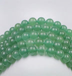 MJDCB Natural Stone Beads Green Aventurine Round Loose Beads for Jewelry Making DIY Bracelet Necklace (8mm) - color: Aventurine, size: 8mm