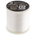 Miyuki Nylon Beading Thread B Eggshell (50m) - Used for DIY Jewelry Making, Arts and Craft, Crochet and Cloth Weaving
