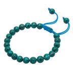 Amazing Gemstone Chrysocolla Bracelet, Gifts For Men & Women - Protection Healing Crystal Bracelet - 8mm Gemstone Beaded Adjustable Bracelet, Pulseras Para Hombres Mujer Stocking Stuffers - color: Chrysocolla