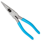 Channellock Long Nose Plier 318 - Side Cutter, Carbon Steel, Precision Grip - 8-Inch