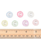 150Pcs Eggshell Luminous Acrylic Beads Cone for Jewelry Making Glow in The Dark Transparent Spacer Beads Bulk for Bracelet Earring Necklace DIY Craft Gift - color: Luminous Eggshell- 150 pcs