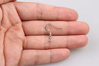 925 Sterling Silver Earring Hooks 50 PCS - Hypoallergenic Jewelry Making Supplies With Fish Hooks, Ear Wires, Findings for DIY Earrings - color: Silver