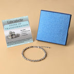 LPBeads Beaded Bracelets for Women Energy Gemstone Charm Jewelry Adjustable Bracelet Gifts for Mom, Daughter, Wife, Friends, Bestie - color: Labradorite
