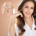 Joez Wonderful Links Bail Beads, Hypoallergenic Alloy Column Spacer Beads - color: 100 Silver
