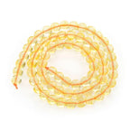 Adabele 15 Inch Natural Citrine Yellow Crystal Gemstone 6mm Faceted Flat Round Coin Loose Beads Gem Stone Spacer (60-65pcs) for Jewelry Making GZ13-1 - color: Citrine, size: 15 Inch/1 Strand
