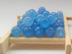Stone Beads 6mm 140pcs Light Blue Chalcedony Beads Round Loose Gemstones Beads for Bracelet Necklace Jewelry Making (6mm, 60628 Light Blue Chalcedony) - color: Light Blue Chalcedony Beads, size: 6mm