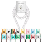 Vinswet 45pcs 8mm Clear Quartz Natural Stone Beads Round Genuine Real Stone Beading Loose Gemstones DIY Smooth Bead for Bracelet Necklace Earrings Jewelry Making - color: Clear Quartz, size: 8mm