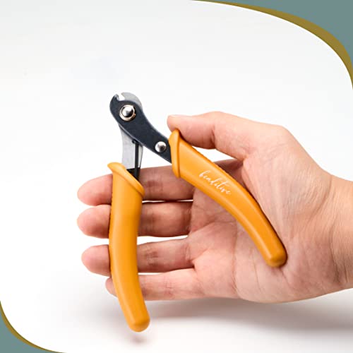 Beaditive Memory Wire Cutter | Jewelry Making, Beading, Crafting | High-Carbon Steel | 5-Inch (Honeycomb) - color: Honeycomb