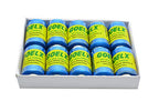 Goelx Silk Thread by Shade No for Jewelry, Tassel Making, Embroidery, Crafts, Shiny Soft Thread Spools - Blue - 187 - color: Blue - 187