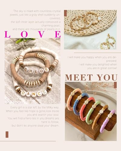 Sistenia 20,000 Pcs Clay Beads Bracelet Making Kit, 120 Colors 6 Boxes Polymer Beads Spacer Heishi Beads & Jewelry Kit with Pendant Charms Elastic Strings, Crafts Gift for Kids Adults - color: Classic 120 Colors