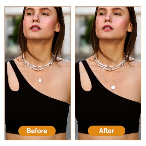 30 Pcs Chain Extension for Necklace 5 Size Bracelet Necklace Extenders for Women Anklet Jewelry Making (10 Gold, 10 Silver, 10 Rose Gold)