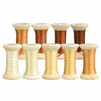 Natural 100% Mulberry Handmade Embroidery Silk Thread Silk Floss (27) - color: 27