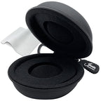 Watch Travel Case, Shock-Tested Single Watch Case for Wristwatches & Smart Watches, Leather Black - color: Leather Black