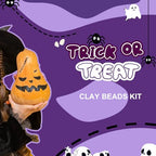 ADIIL 7200pcs Clay Beads Bracelet Making Kit, 6mm Polymer Heishi Beads for Jewelry Making, Friendship Bracelet Kit Birthday Gift for Adults Halloween - color: Halloween