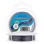 BENECREAT 22 Gauge Copper Wire Tarnish Resistant Gunmetal Craft Wire for Beading Jewelry Making, 66 Feet/22 Yard - color: Gunmetal, size: 22-Gauge(66-Feet/22-Yard)