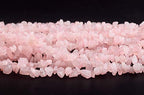 Natural Chip Stone Beads Rose Quartz 5-8mm About 400 Pieces Irregular Gemstones Healing Crystal Loose Rocks Bead Hole Drilled DIY for Bracelet Jewelry Making Crafting (5-8mm, Rose Quartz) - color: Rose Quartz