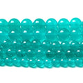 6MM 60PCS Natural Blue Amazonite Chalcedony Stone Crystal Loose Beads for Jewelry Making DIY Bracelet Necklace - color: Amazonite Chalcedony, size: 6mm