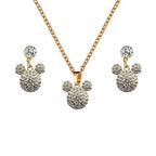 16-Pcs Crystal Jewelry Making Charms Silver Pendant Charm For Women Making Jewelry Crafts Rhinestone Charms - color: Mouse