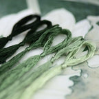 Natural 100% Mulberry Handmade Embroidery Silk Thread Silk Floss (40) - color: 40
