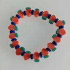 100pcs Carrot Polymer Clay 10mm Spacer Beads for Women Jewelry Making DIY Bracelet Necklace Hair Clip Easter Favor (Carrot) - color: Carrot