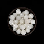 65Pcs 6mm Rainbow Moonstone Natural Round Loose Real Stone Beads Gemstone Genuine for DIY Hand Made Craft Jewelry Bracelet Earring Necklace String Making Energy Healing Power