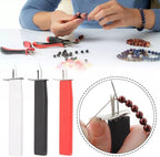 Black Bead Knotting Tool Create Secure Knots Pearl Jewelry Making Tool DIY Jewelry Pearl Stringing Beading Tools Knotters Tool for Necklace Bracelet Jewelry Making