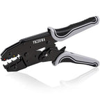 YNZDRWA Crimping Tool for Heat Shrink Connectors, Upgraded Wire Crimper Tool, Ratcheting Wire Terminal Crimper - Crimping Pliers - Ratchet Terminal Crimper for 10 to 22 AWG Wire